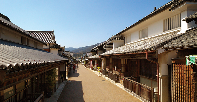 脇町うだつの町並み